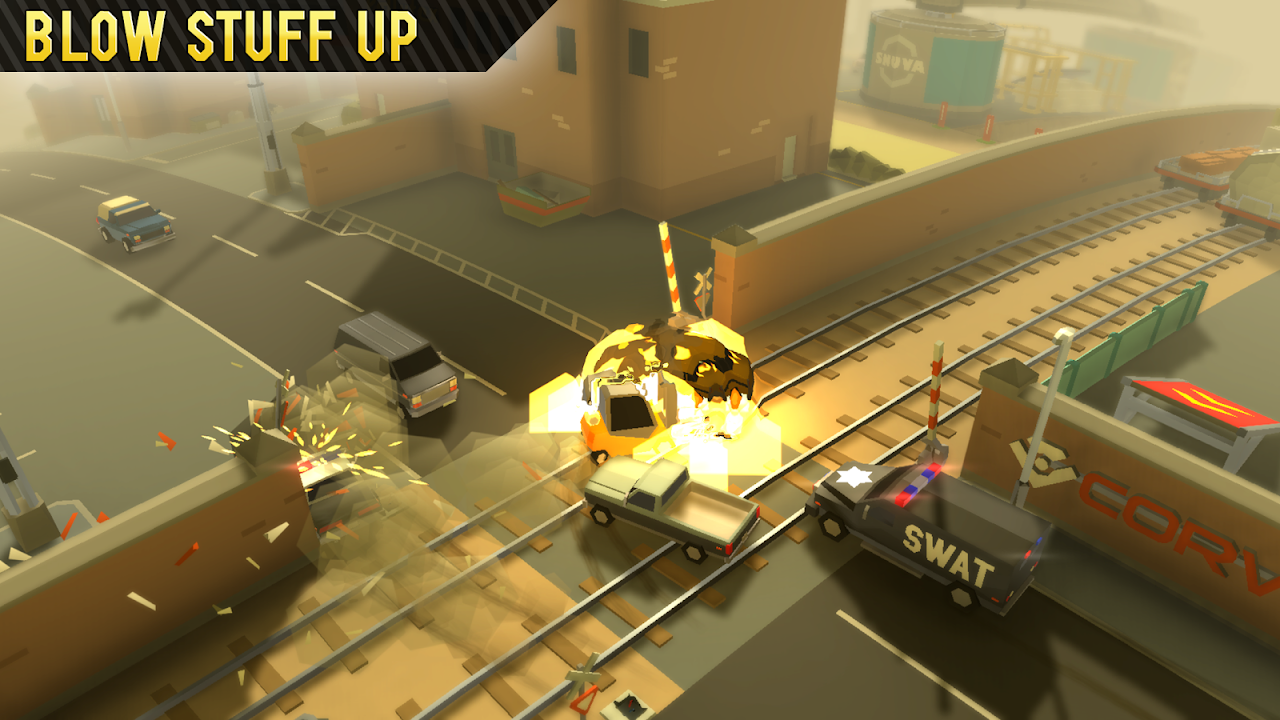 Reckless Getaway 2 скачать бесплатно Экшен на Android из каталога RuStore  от Pixelbite