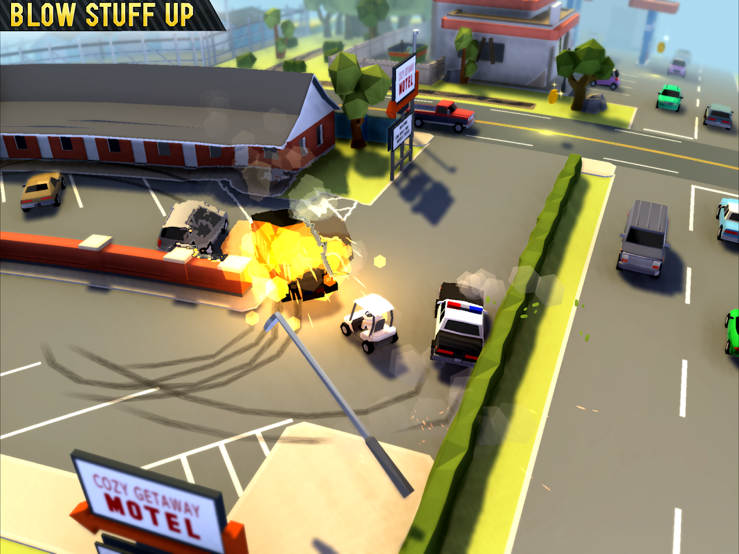 Reckless Getaway 2 скачать бесплатно Экшен на Android из каталога RuStore  от Pixelbite