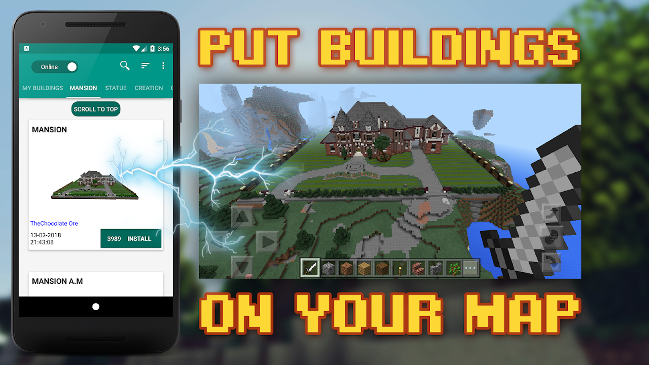 Buildings for Minecraft скачать бесплатно Утилиты на Android из каталога  RuStore от MineTools