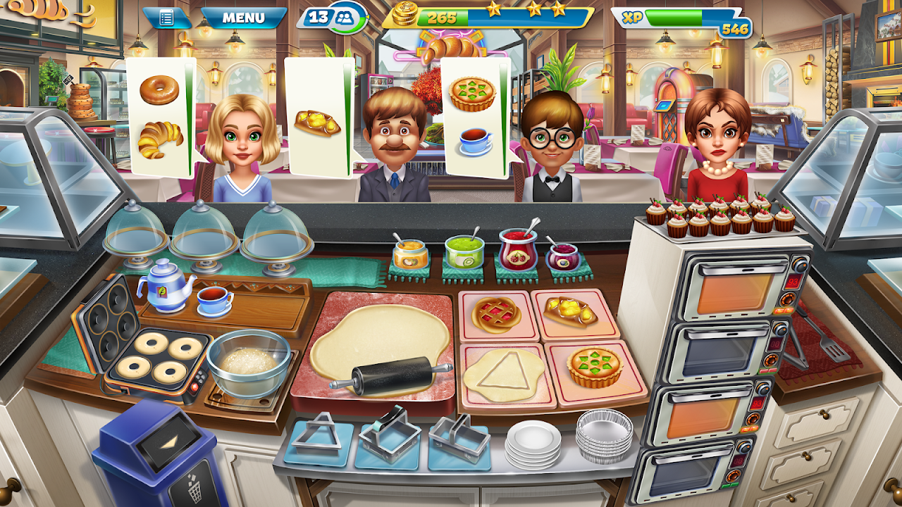 Cooking Fever: Restaurant Game скачать бесплатно Казуальные на Android из  каталога RuStore от Nordcurrent