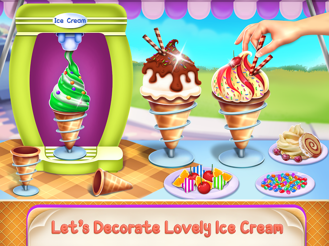 Icecream Cone Cupcake Baking скачать бесплатно Казуальные на Android из  каталога RuStore от Hello-Game