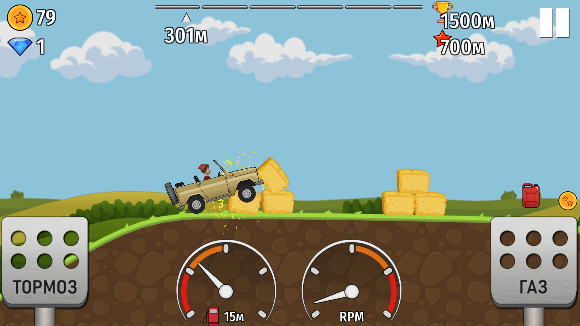 Hill Dash Racing: Russian Cars скачать бесплатно Гоночные на Android из  каталога RuStore от Inzeda Games