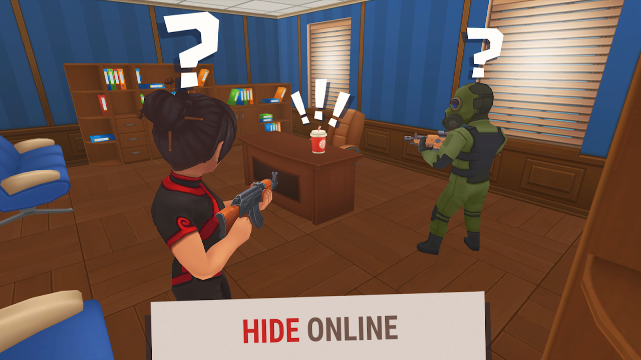 Hide Online - Hunters vs Props скачать бесплатно Экшен на Android из  каталога RuStore от Hitrock