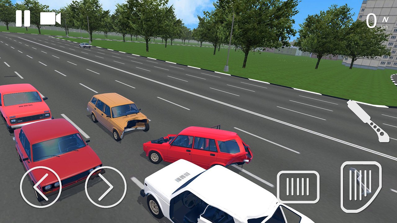 Russian Car Crash Simulator скачать бесплатно Симуляторы на Android из  каталога RuStore от Aptoide