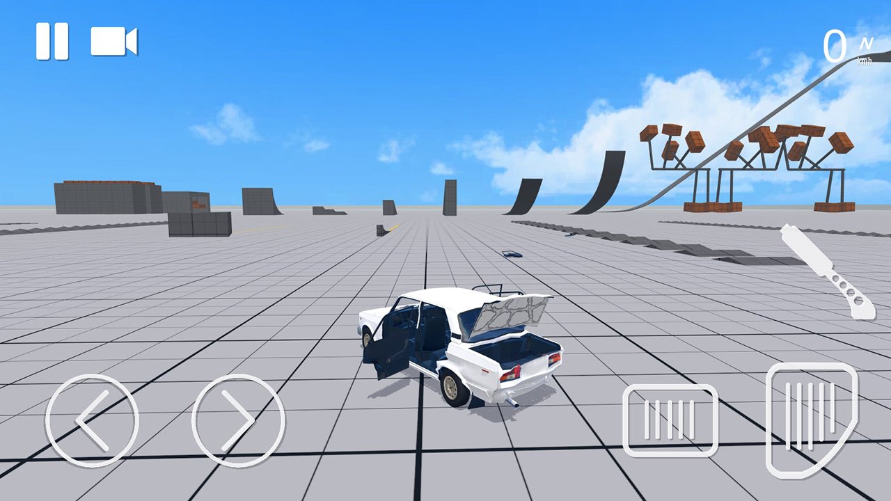 Russian Car Crash Simulator скачать бесплатно Симуляторы на Android из  каталога RuStore от Aptoide