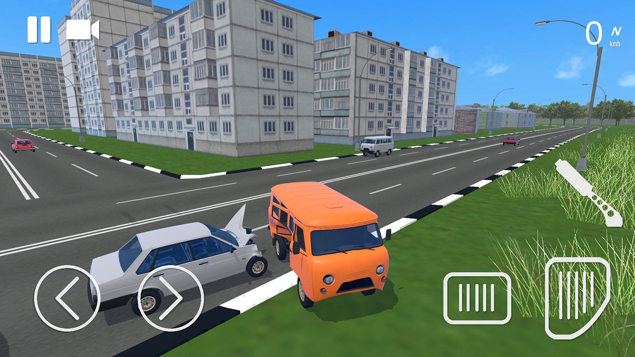 Russian Car Crash Simulator скачать бесплатно Симуляторы на Android из  каталога RuStore от Aptoide