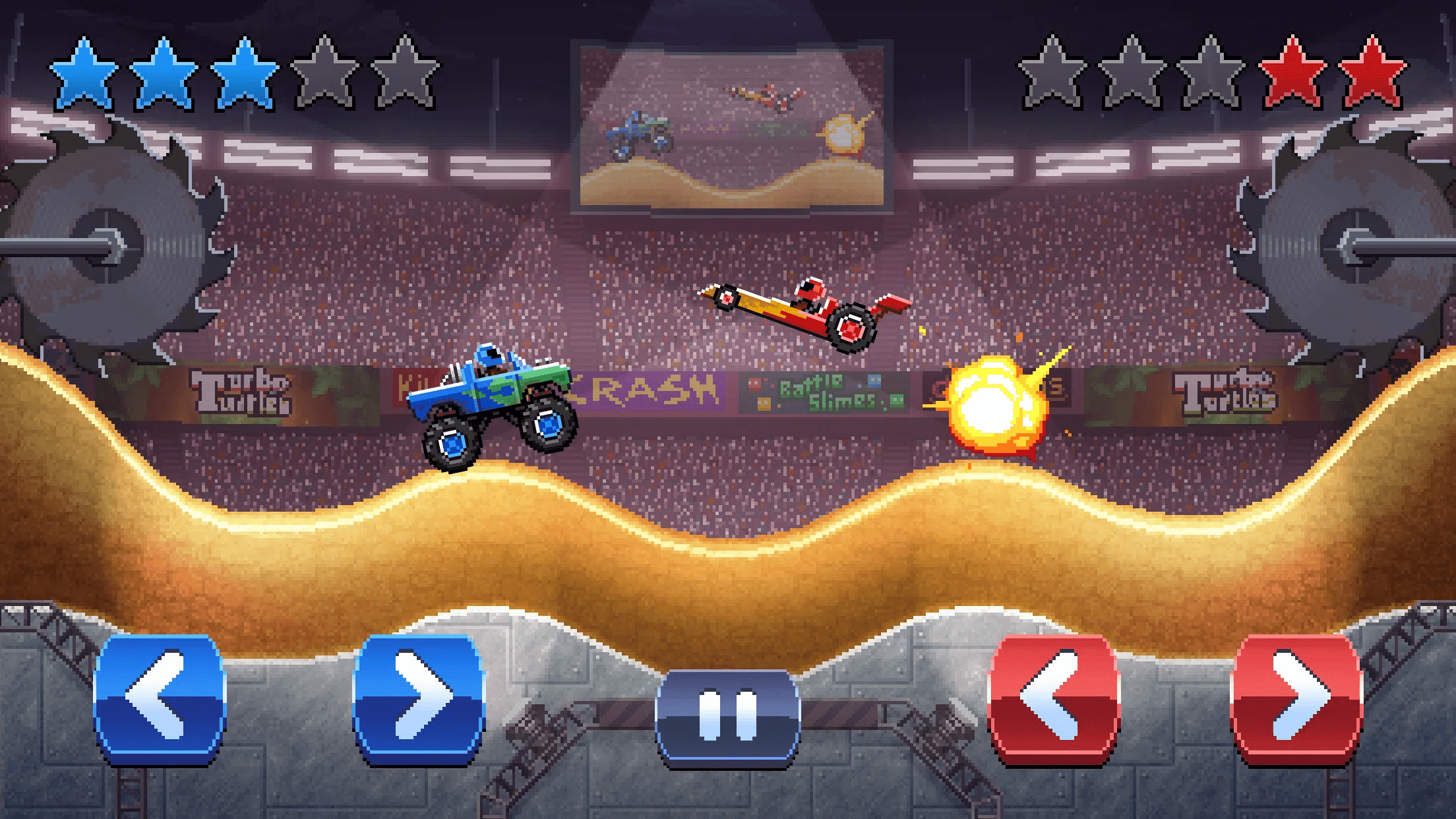 Drive Ahead! - Fun car battles скачать бесплатно Гоночные на Android из  каталога RuStore от Dodreams Ltd.