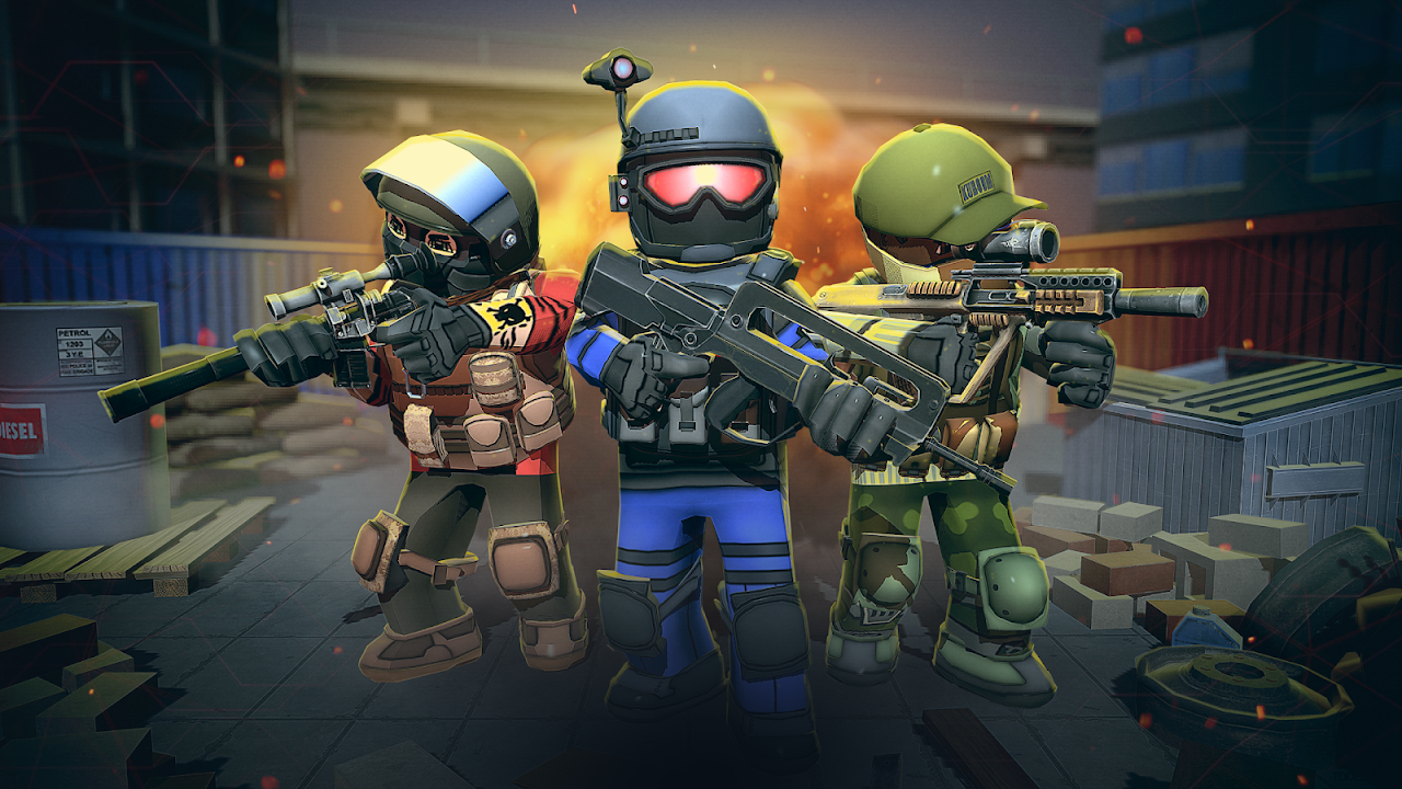 KUBOOM 3D: FPS Shooter скачать бесплатно Экшен на Android из каталога  RuStore от Azur Interactive Games Limited