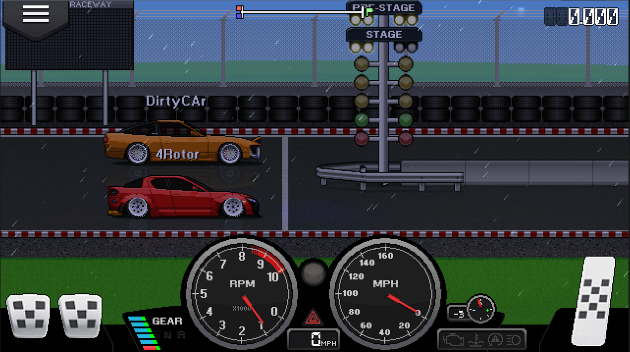 Pixel Car Racer скачать бесплатно Гоночные на Android из каталога RuStore  от Studio Furukawa