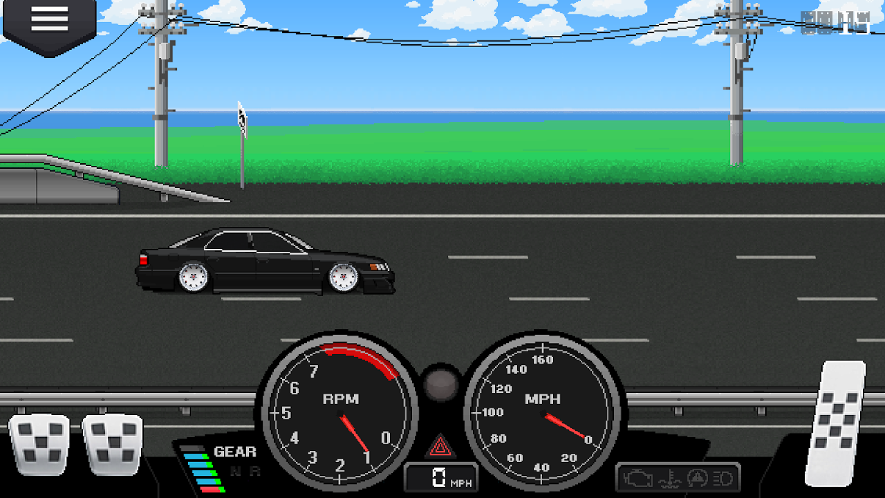 Pixel Car Racer скачать бесплатно Гоночные на Android из каталога RuStore  от Studio Furukawa