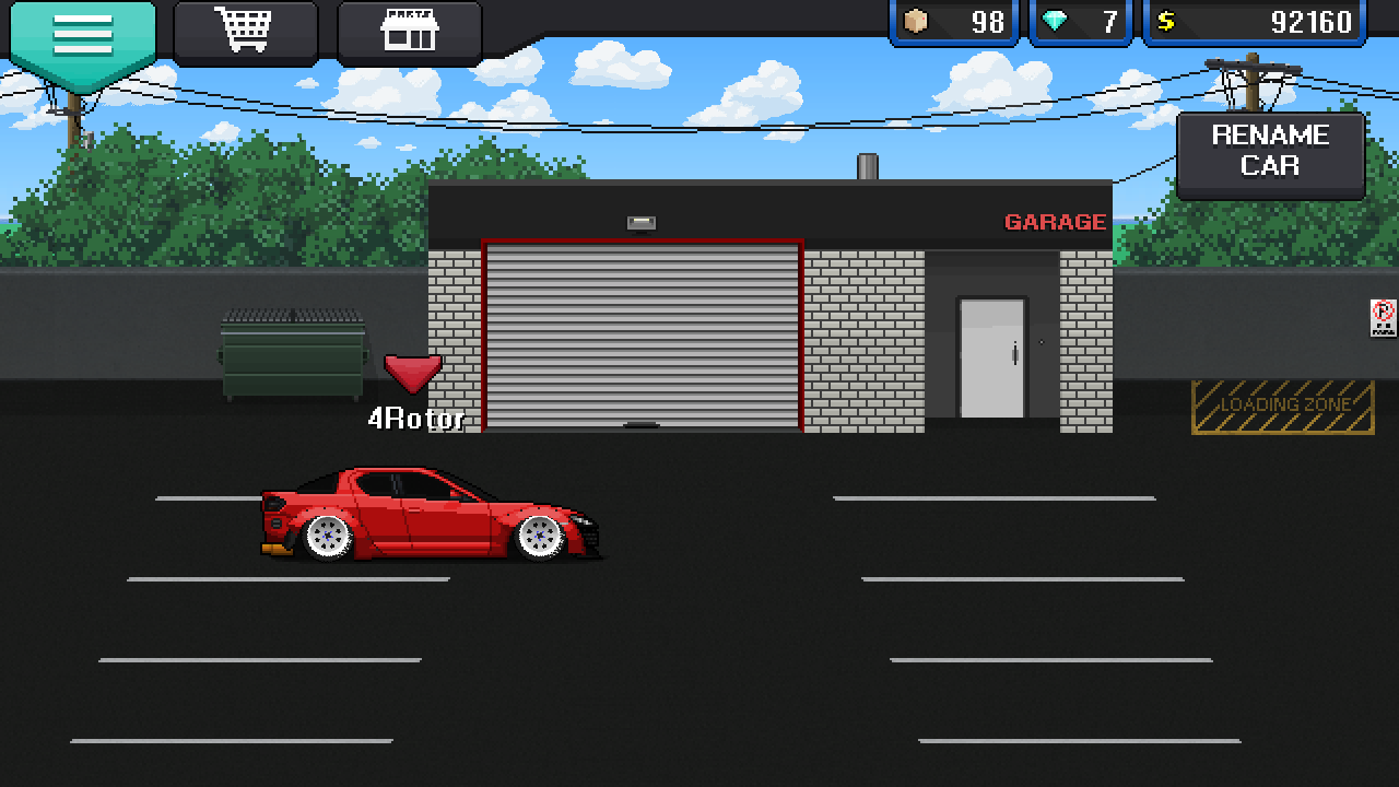 Pixel Car Racer скачать бесплатно Гоночные на Android из каталога RuStore  от Studio Furukawa