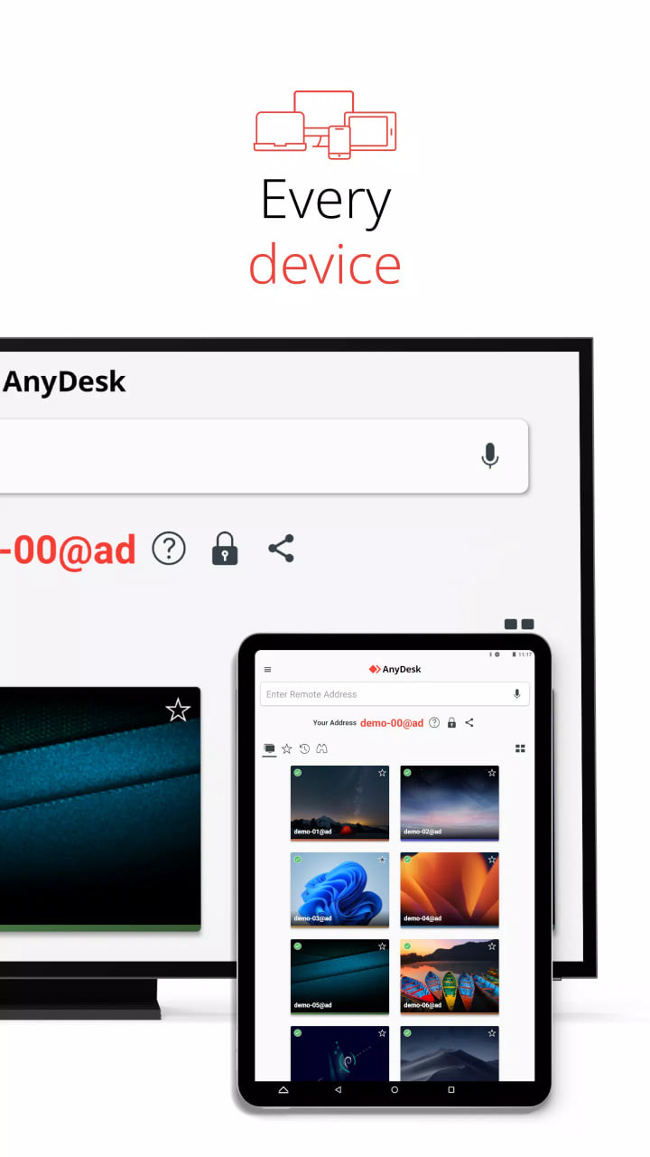 AnyDesk - удаленное управление скачать бесплатно Полезные инструменты на  Android из каталога RuStore от AnyDesk Software GmbH