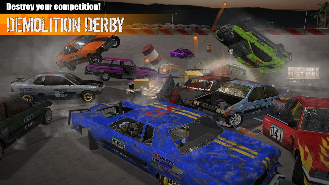 Demolition Derby 3 скачать бесплатно Экшен на Android из каталога RuStore  от Beer Money Games!