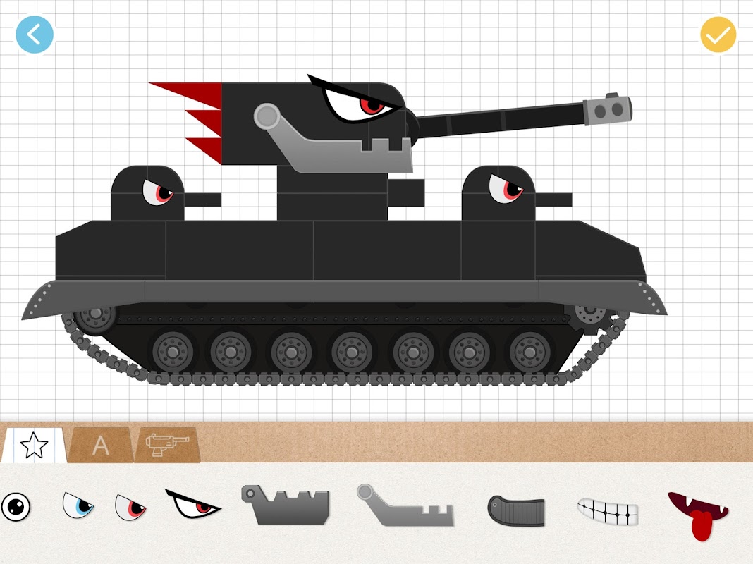 Labo Tank-Military Cars & Kids скачать бесплатно Казуальные на Android из  каталога RuStore от Labo Lado Co., Ltd.