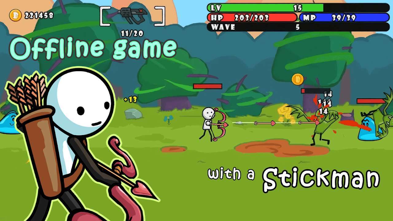 One Gun: Stickman скачать бесплатно Экшен на Android из каталога RuStore от  erow.dev