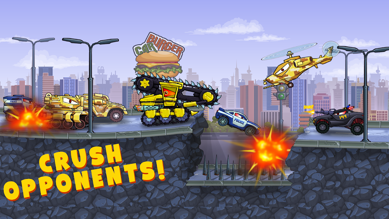 Car Eats Car 3 - Evil Cars скачать бесплатно Гоночные на Android из  каталога RuStore от SMOKOKO GAMES