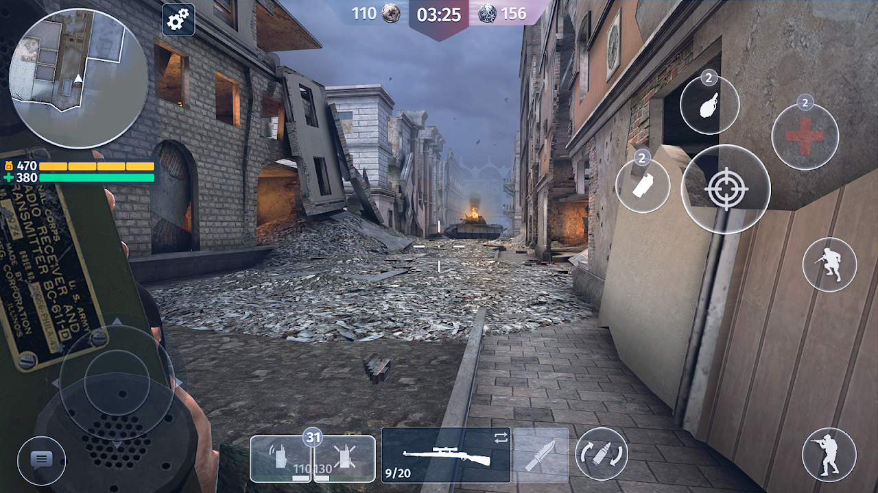 World War 2: Shooting Games скачать бесплатно Экшен на Android из каталога  RuStore от Edkon Games GmbH