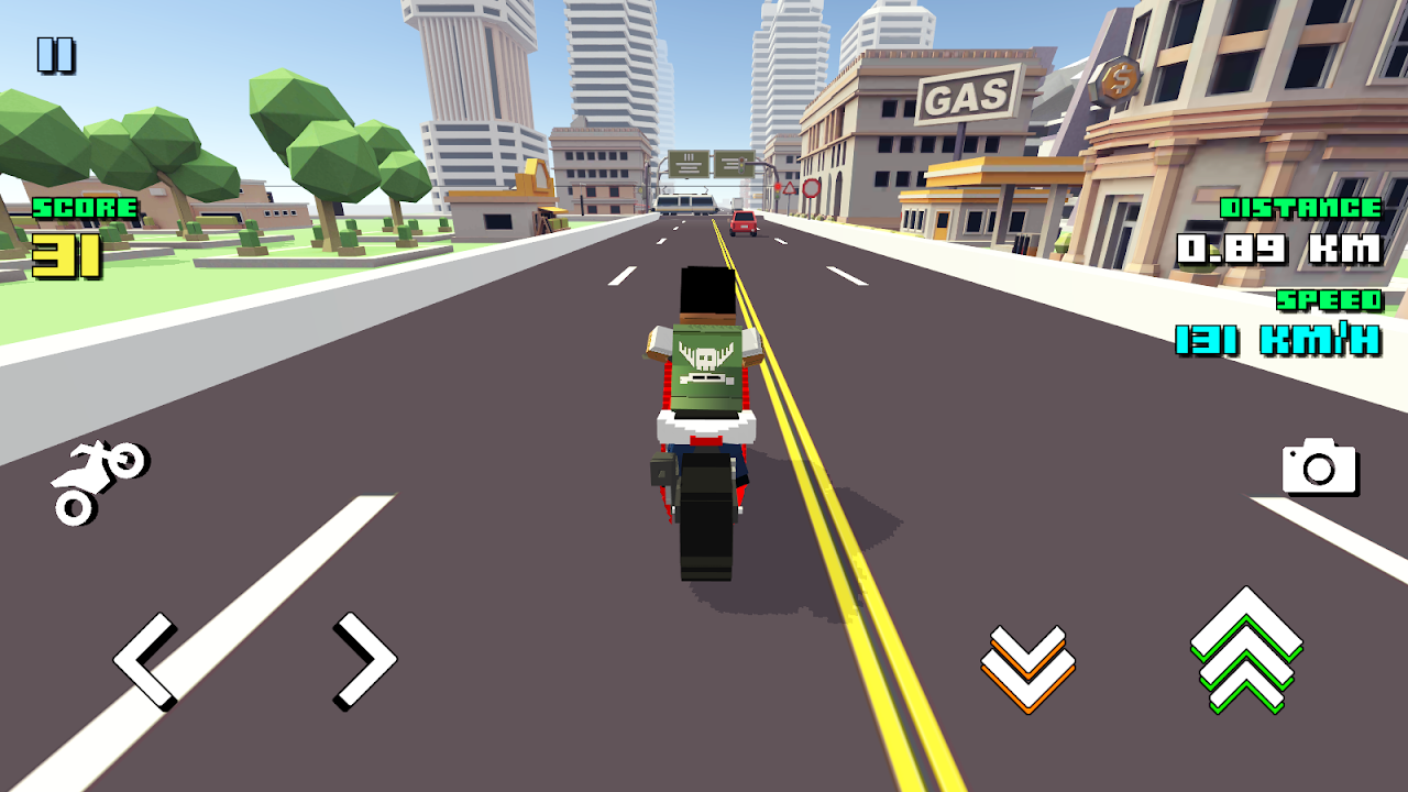 Blocky Moto Racing 🏁 скачать бесплатно Гоночные на Android из каталога  RuStore от mobadu