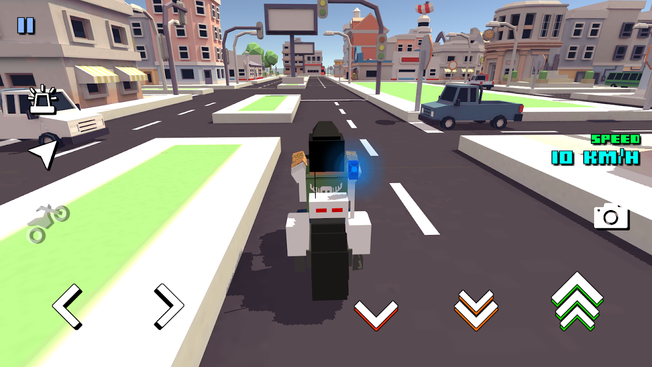 Blocky Moto Racing 🏁 скачать бесплатно Гоночные на Android из каталога  RuStore от mobadu