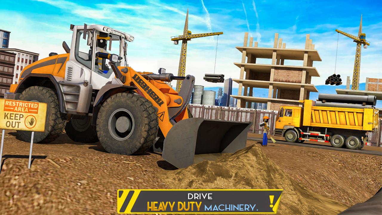 Stickman City Construction Excavator скачать бесплатно Симуляторы на  Android из каталога RuStore от GamePark