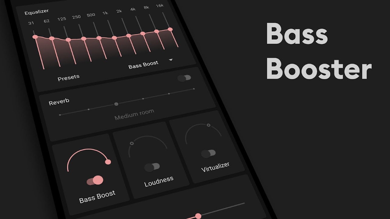 Flat Equalizer & Bass Booster + Volume Booster скачать бесплатно Полезные  инструменты на Android из каталога RuStore от jApp