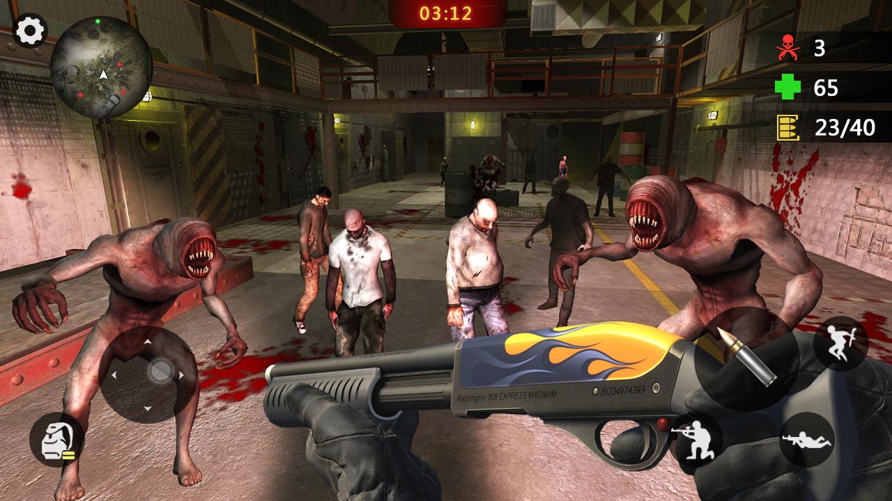 Zombie 3D Gun Shooter скачать бесплатно Шутеры на Android из каталога  RuStore от Fun Shooting Games For Free