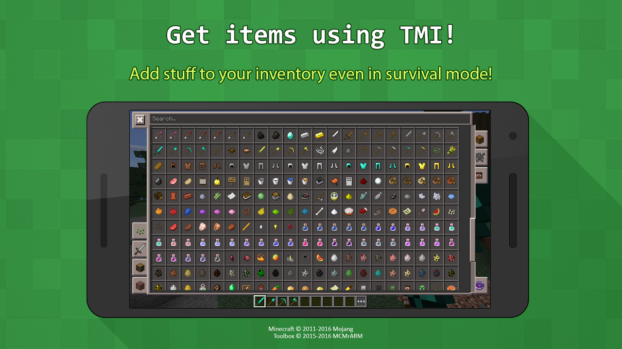 Toolbox для Minecraft: PE скачать бесплатно Утилиты на Android из каталога  RuStore от MCMrARM