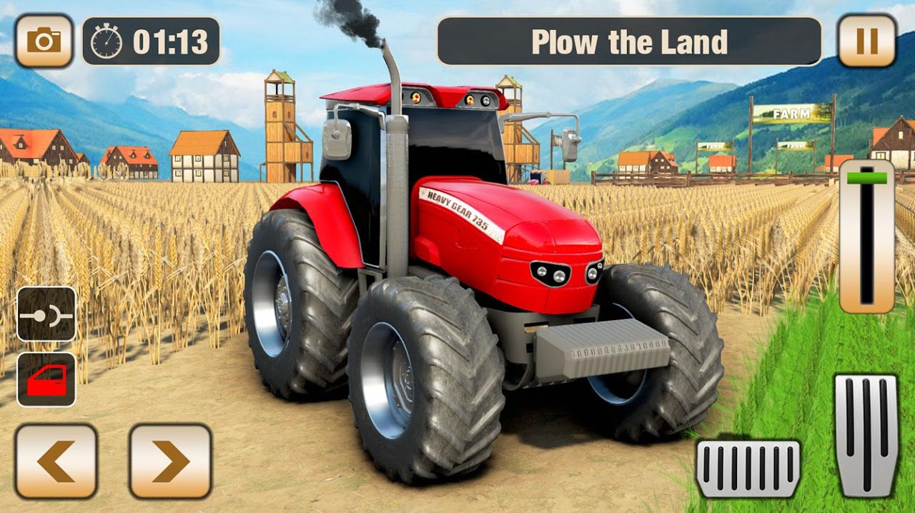 Real Tractor Driver Simulator скачать бесплатно Симуляторы на Android из  каталога RuStore от Game Scapes Inc