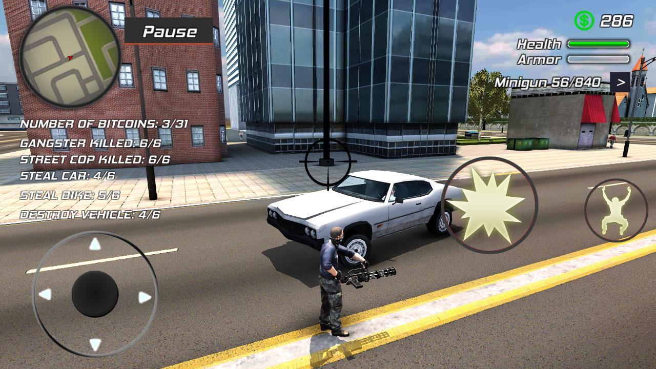 Grand Action Simulator - New York Car Gang скачать бесплатно Экшен на  Android из каталога RuStore от HGamesArt