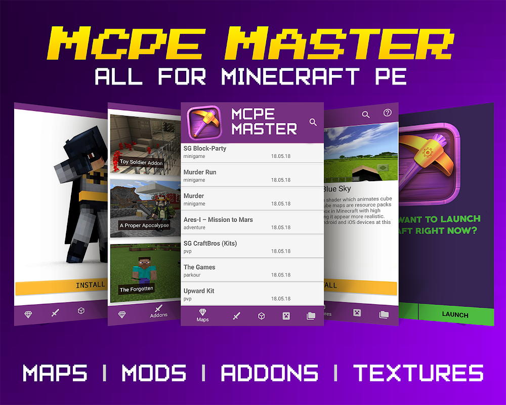 Master For Minecraft - MCPE Master скачать бесплатно Утилиты на Android из  каталога RuStore от Stoke Apps