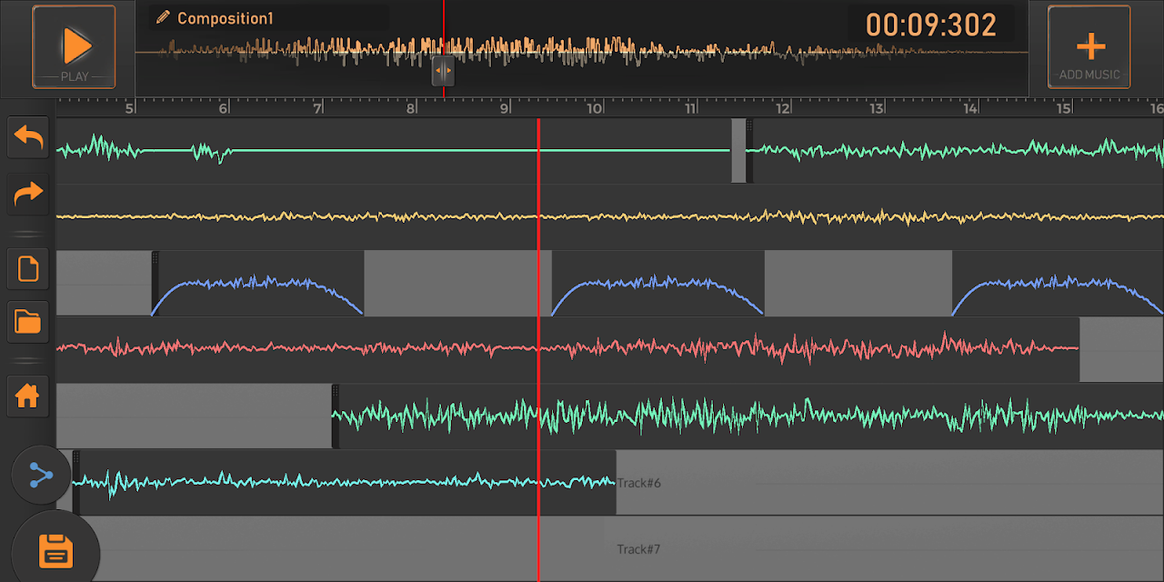 Song Maker - Бесплатный музыкальный микшер скачать бесплатно Развлечения на  Android из каталога RuStore от Tedra Apps