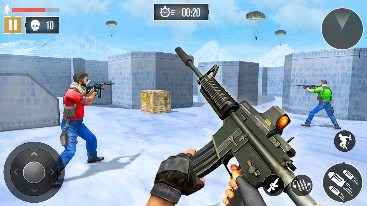 FPS Commando Secret Mission скачать бесплатно Экшен на Android из каталога  RuStore от Hazel Mobile Games