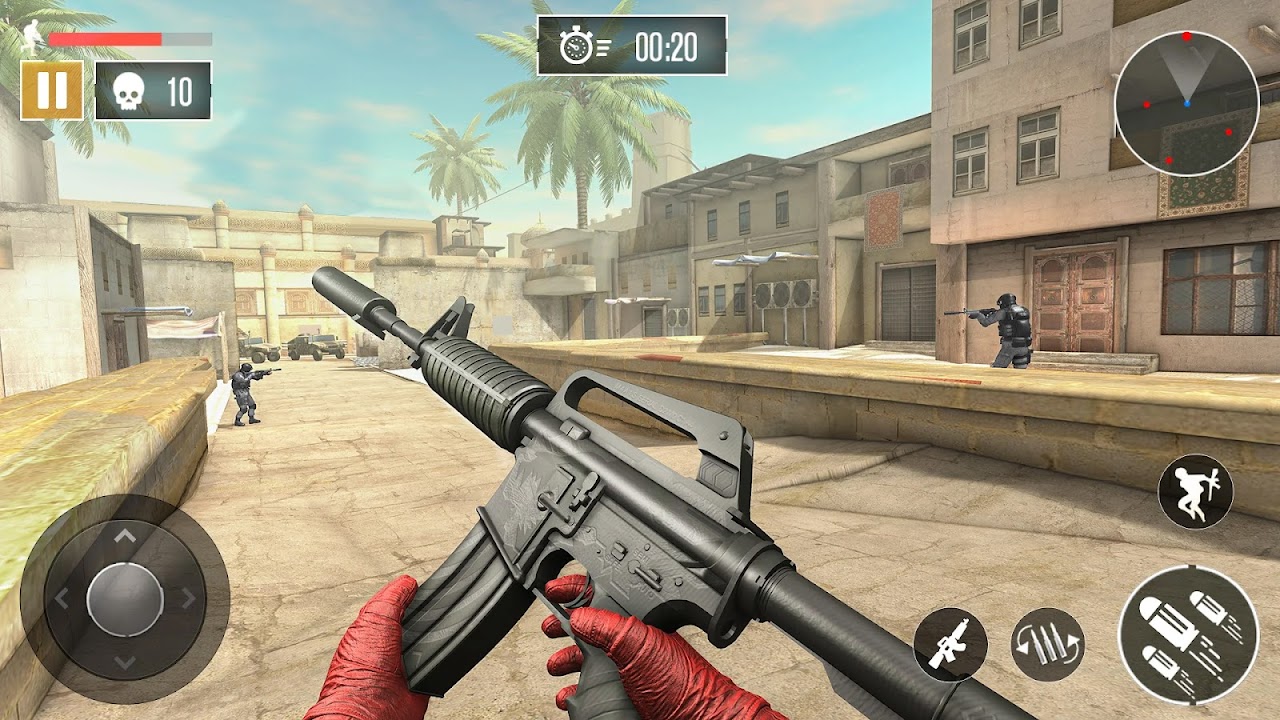 FPS Commando Secret Mission скачать бесплатно Экшен на Android из каталога  RuStore от Hazel Mobile Games