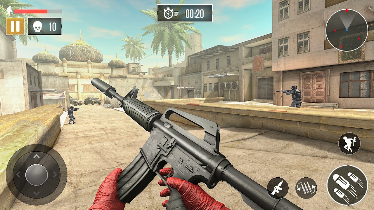 FPS Commando Secret Mission скачать бесплатно Экшен на Android из каталога  RuStore от Hazel Mobile Games