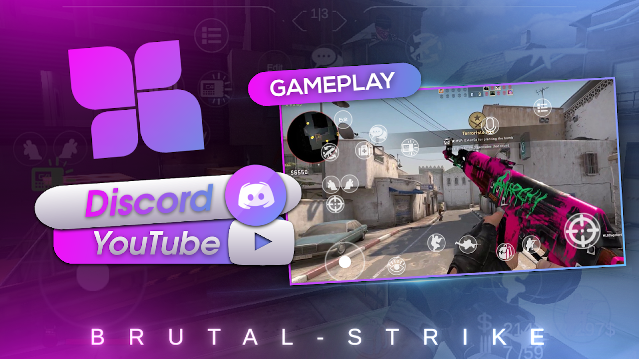 Brutal Strike скачать бесплатно Экшен на Android из каталога RuStore от Counter  Strike portable