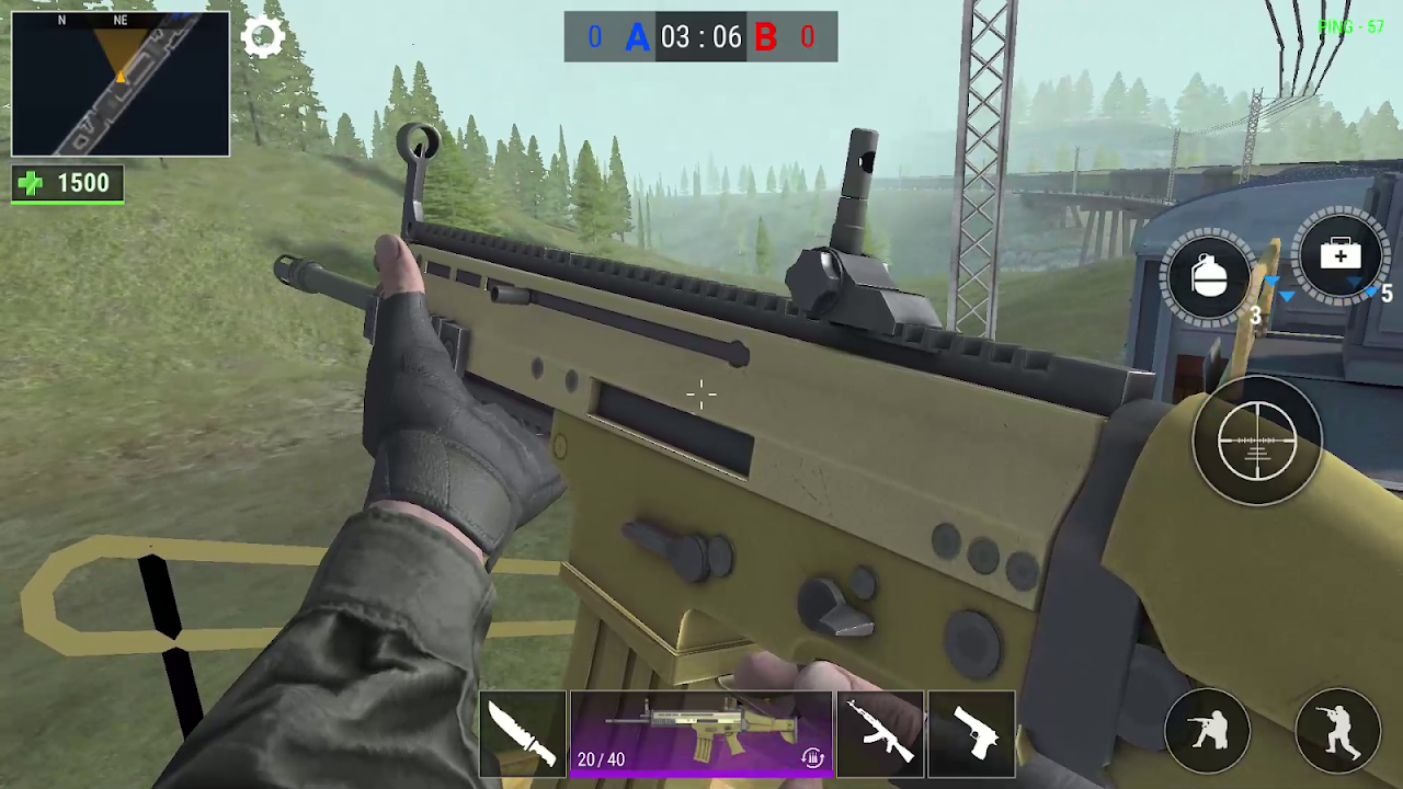 Modern Gun: Shooting War Games скачать бесплатно Экшен на Android из  каталога RuStore от XDEVS LTD