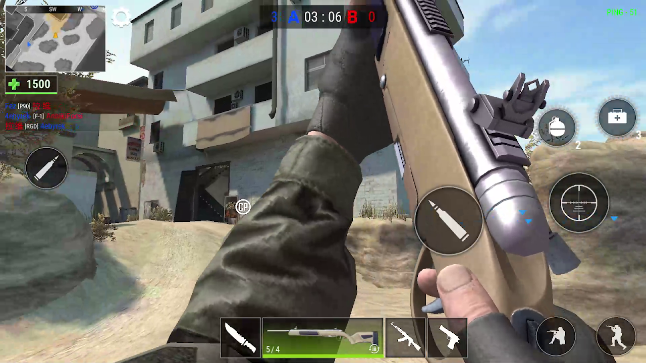 Modern Gun: Shooting War Games скачать бесплатно Экшен на Android из  каталога RuStore от XDEVS LTD