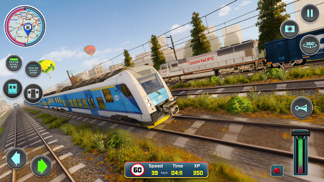 City Train Driver- Train Games скачать бесплатно Симуляторы на Android из  каталога RuStore от Imperial Arts Pty Ltd