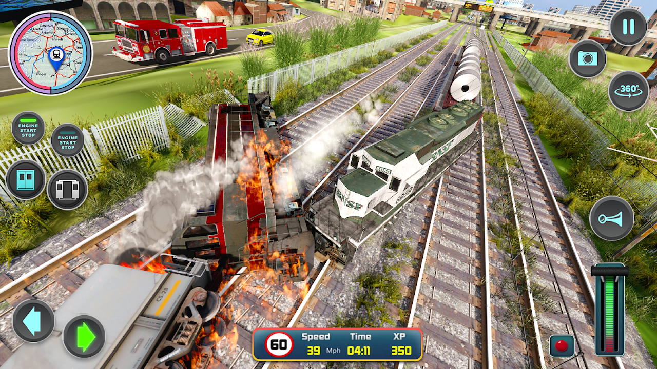 City Train Driver- Train Games скачать бесплатно Симуляторы на Android из  каталога RuStore от Imperial Arts Pty Ltd