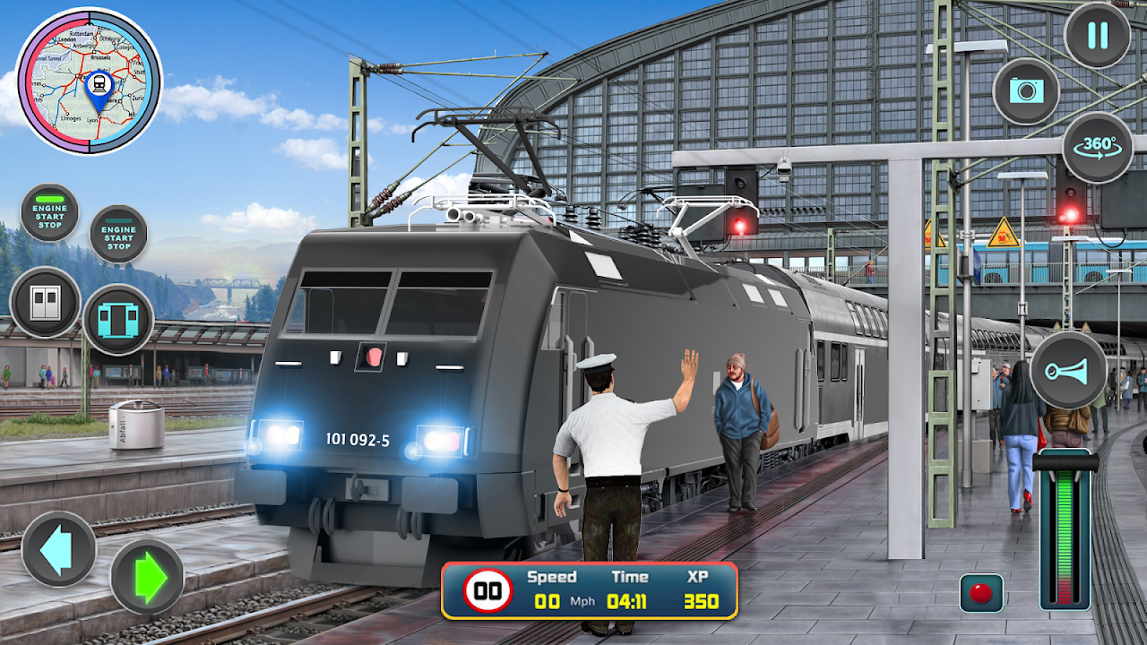 City Train Driver- Train Games скачать бесплатно Симуляторы на Android из  каталога RuStore от Imperial Arts Pty Ltd