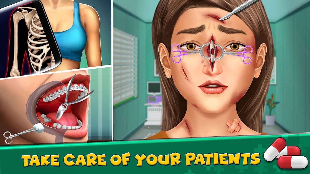 ER Doctor: Heart Surgery Games скачать бесплатно Симуляторы на Android из  каталога RuStore от GAMEXIS