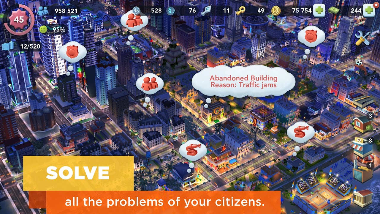 SimCity BuildIt скачать бесплатно Стратегии на Android из каталога RuStore  от ELECTRONIC ARTS