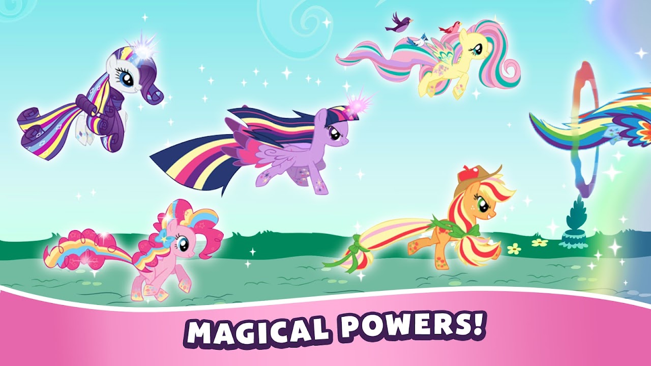 My Little Pony Rainbow Runners скачать бесплатно Казуальные на Android из  каталога RuStore от Budge Studios