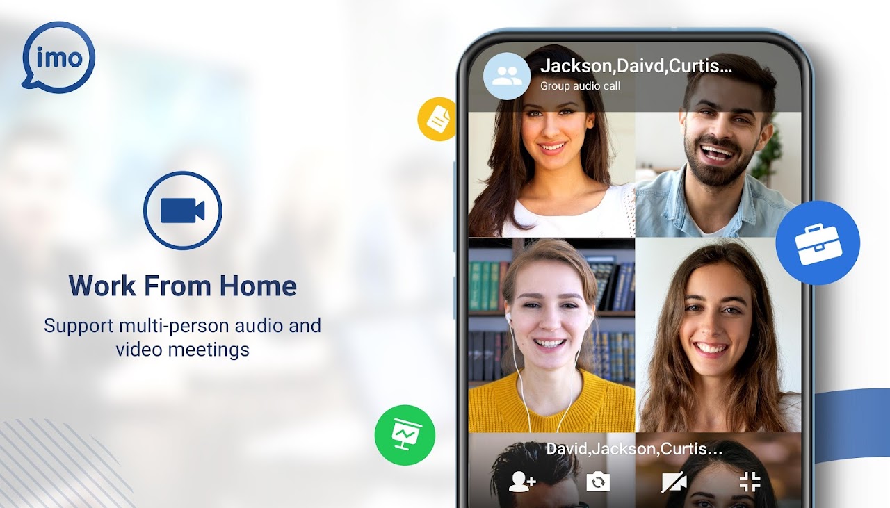 imo HD - Video Calls and Chats скачать бесплатно Полезные инструменты на  Android из каталога RuStore от mo.im