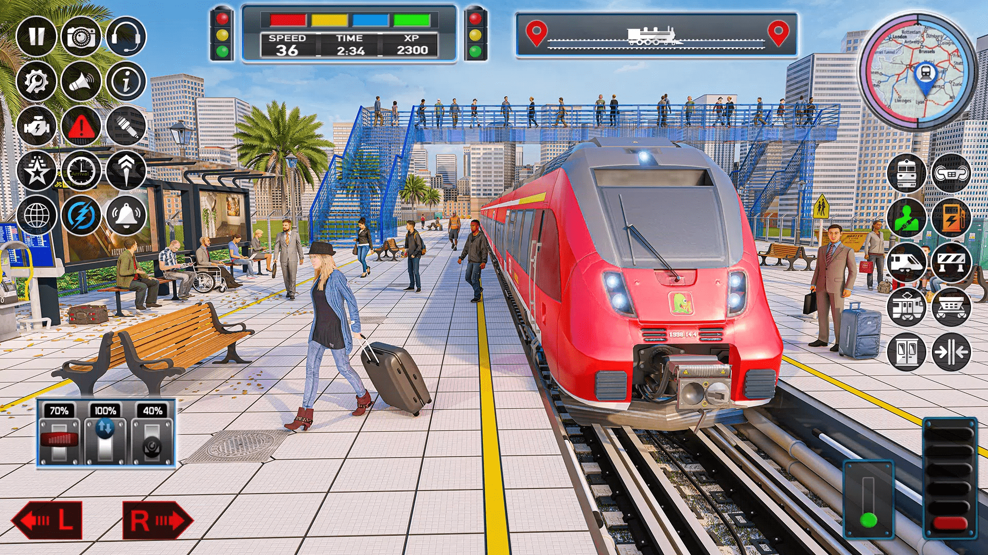 City Train Simulator 2020 скачать бесплатно Симуляторы на Android из  каталога RuStore от Monster Games Productions PTY LTD