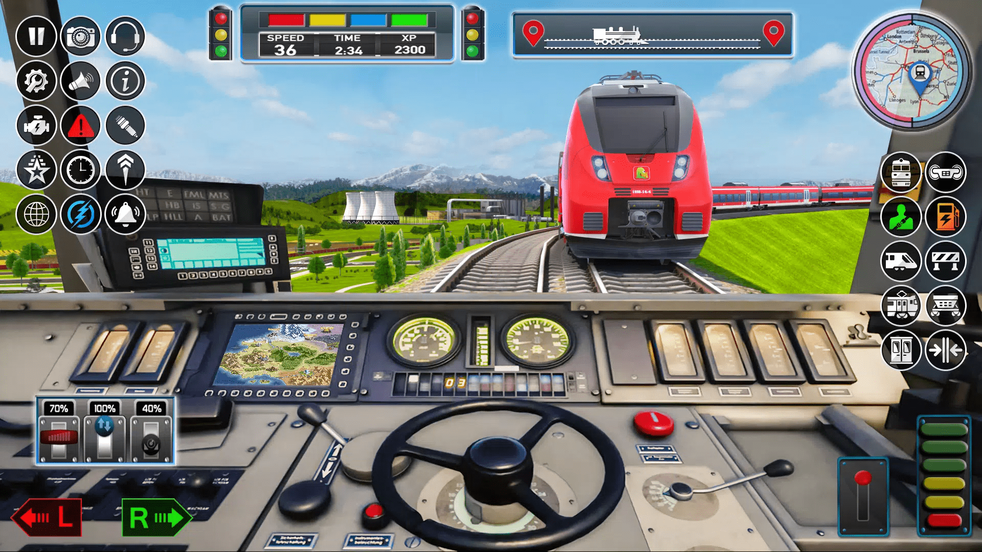 City Train Simulator 2020 скачать бесплатно Симуляторы на Android из  каталога RuStore от Monster Games Productions PTY LTD