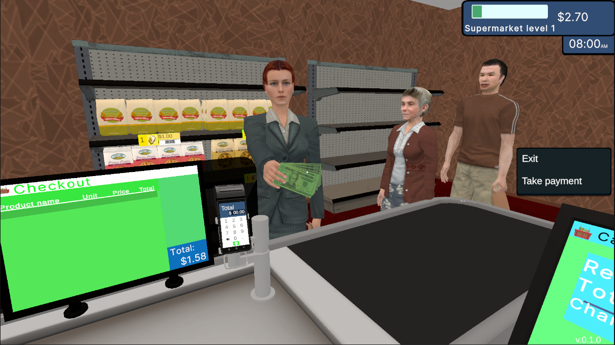 Supermarket Business Simulator 2024 скачать бесплатно Симуляторы на Android  из каталога RuStore от Карасев Дмитрий