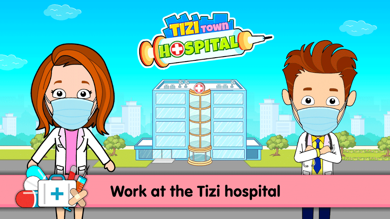 My Hospital Town Doctor Games скачать бесплатно Симуляторы на Android из  каталога RuStore от Tizi Town Games