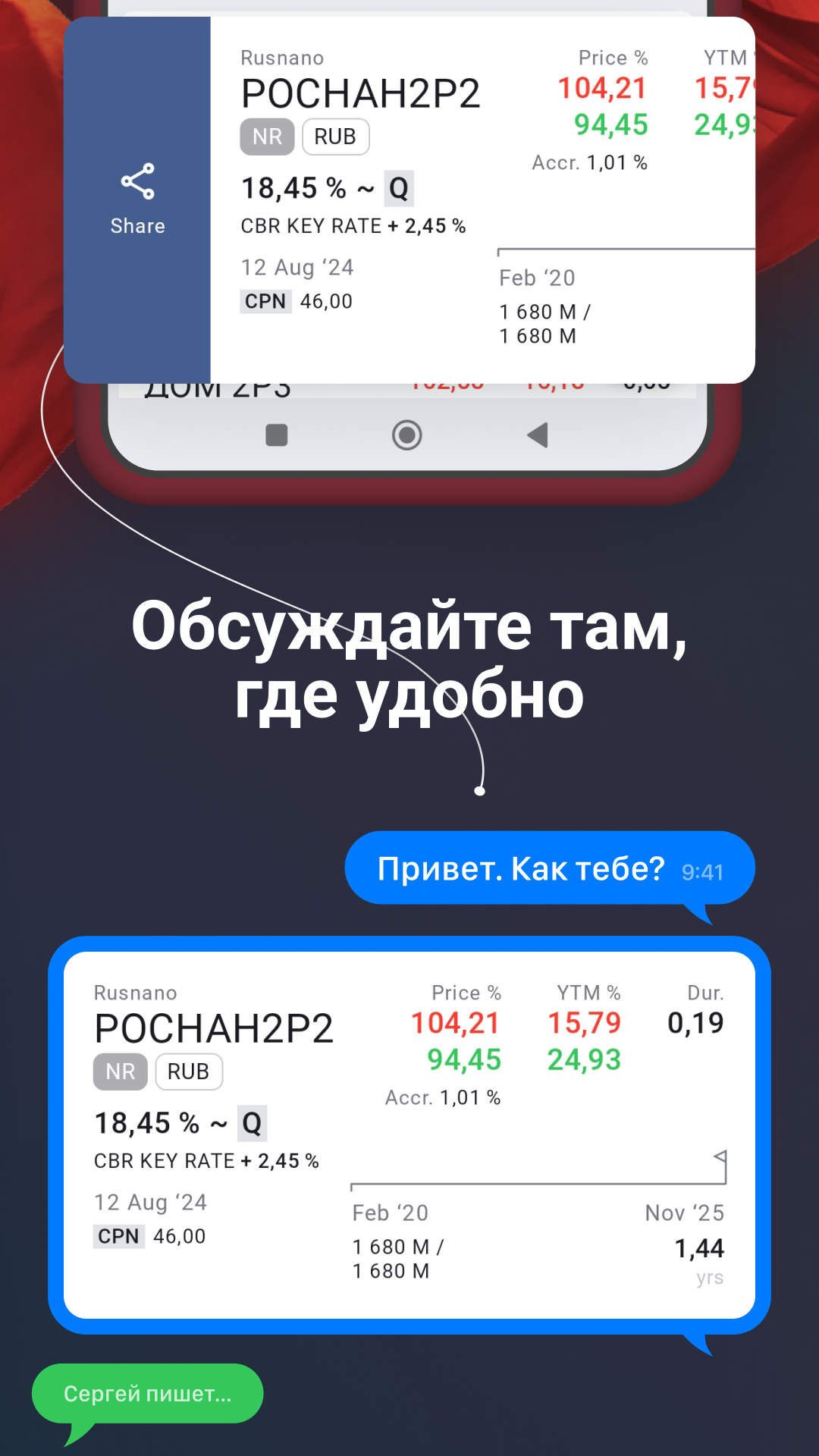 Bondana скачать бесплатно Финансы на Android из каталога RuStore от Skybonds