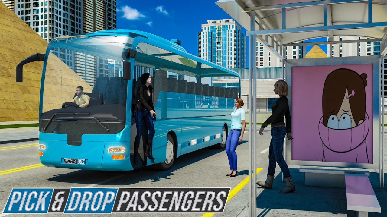 City Coach Bus Classic Passenger Drive скачать бесплатно Симуляторы на  Android из каталога RuStore от GameFit